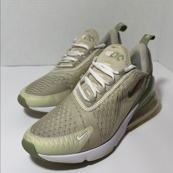 Nike Air Max Women's Shoes - Sage Green and Beige - Picture 2 of 8